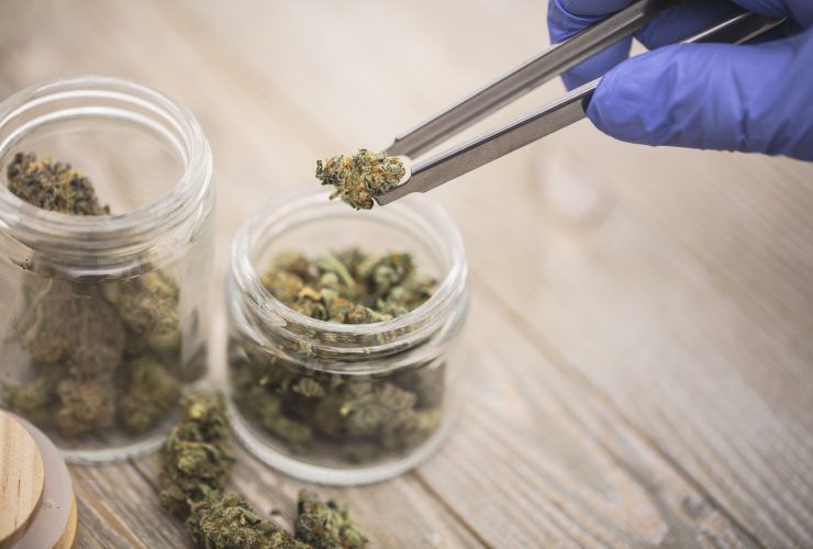 How can one spot quality products in a weed dispensary?